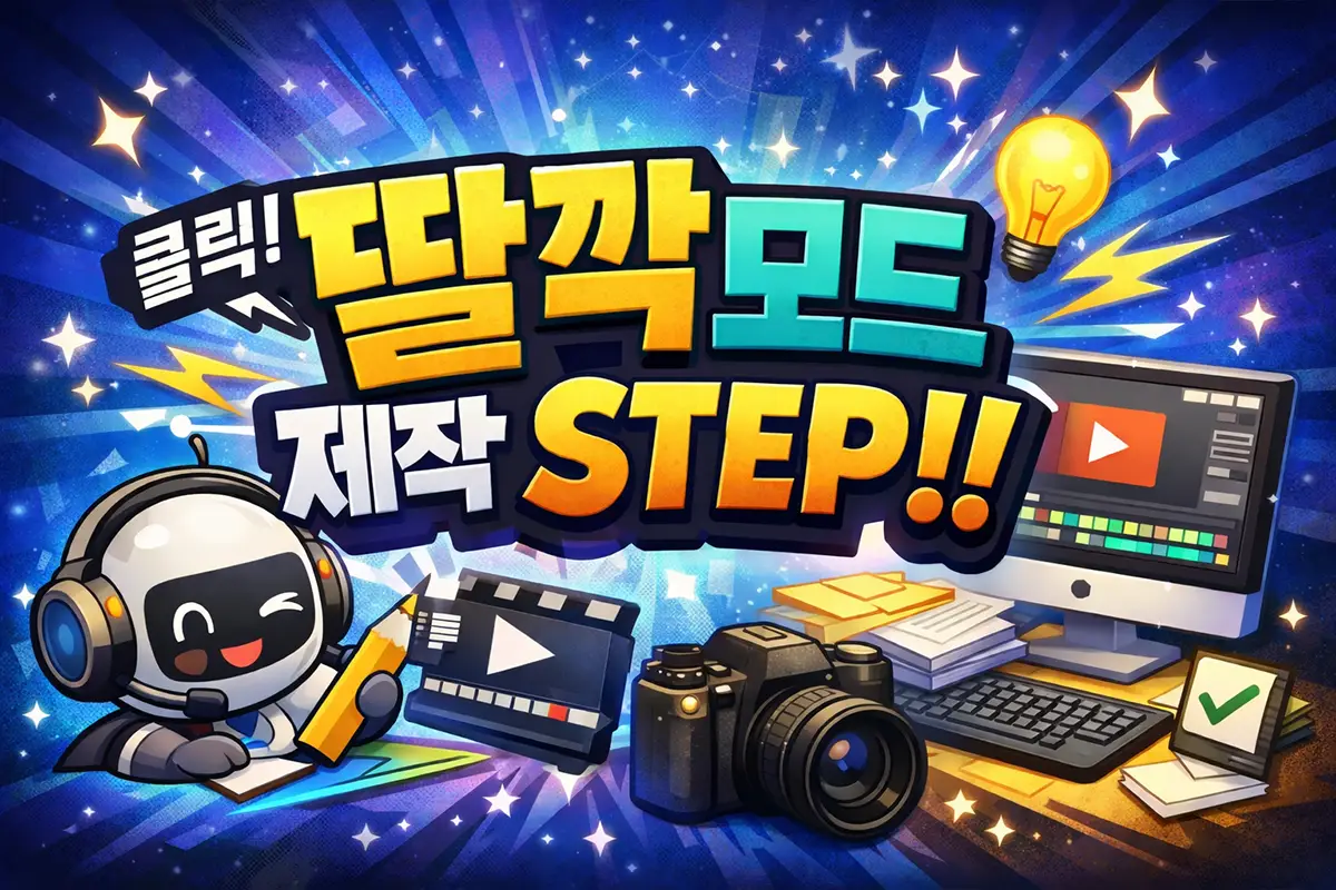 딸깍모드 최대 활용 법